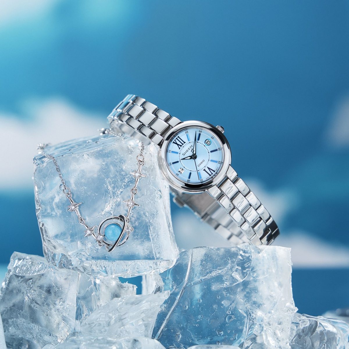 SHEEN SHE-4528D-2A 手表 银色 #5