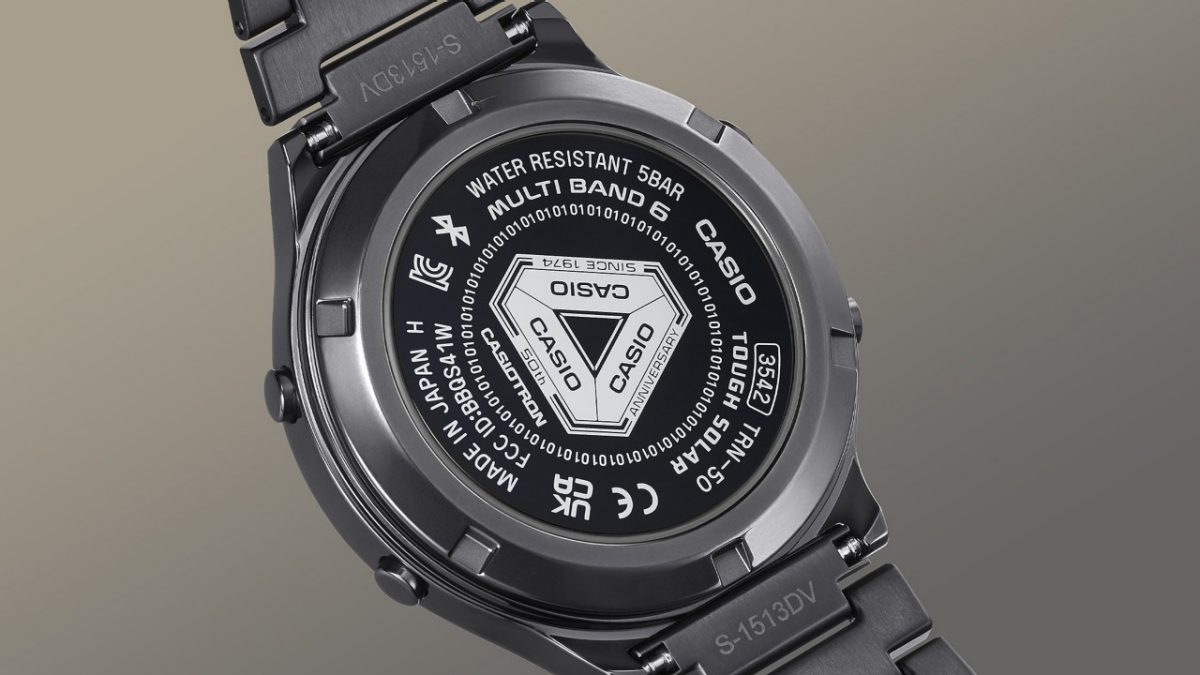 TRN-50ZE-1A 卡西欧手表50周年纪念特别表背设计 #5