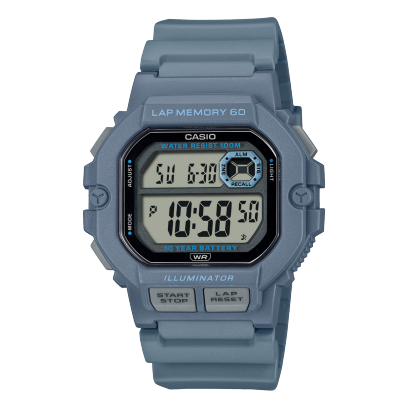 CASIO WS-1400H-2AV 手表 蓝色、浅蓝色 #1