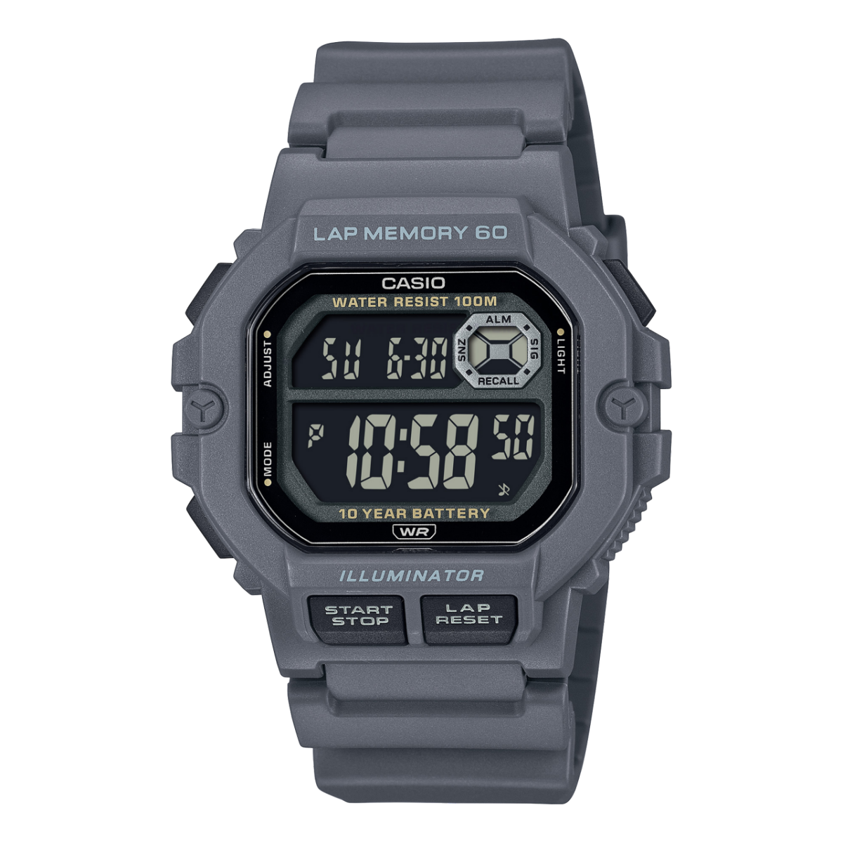 CASIO WS-1400H-8BV 手表 灰色 #1