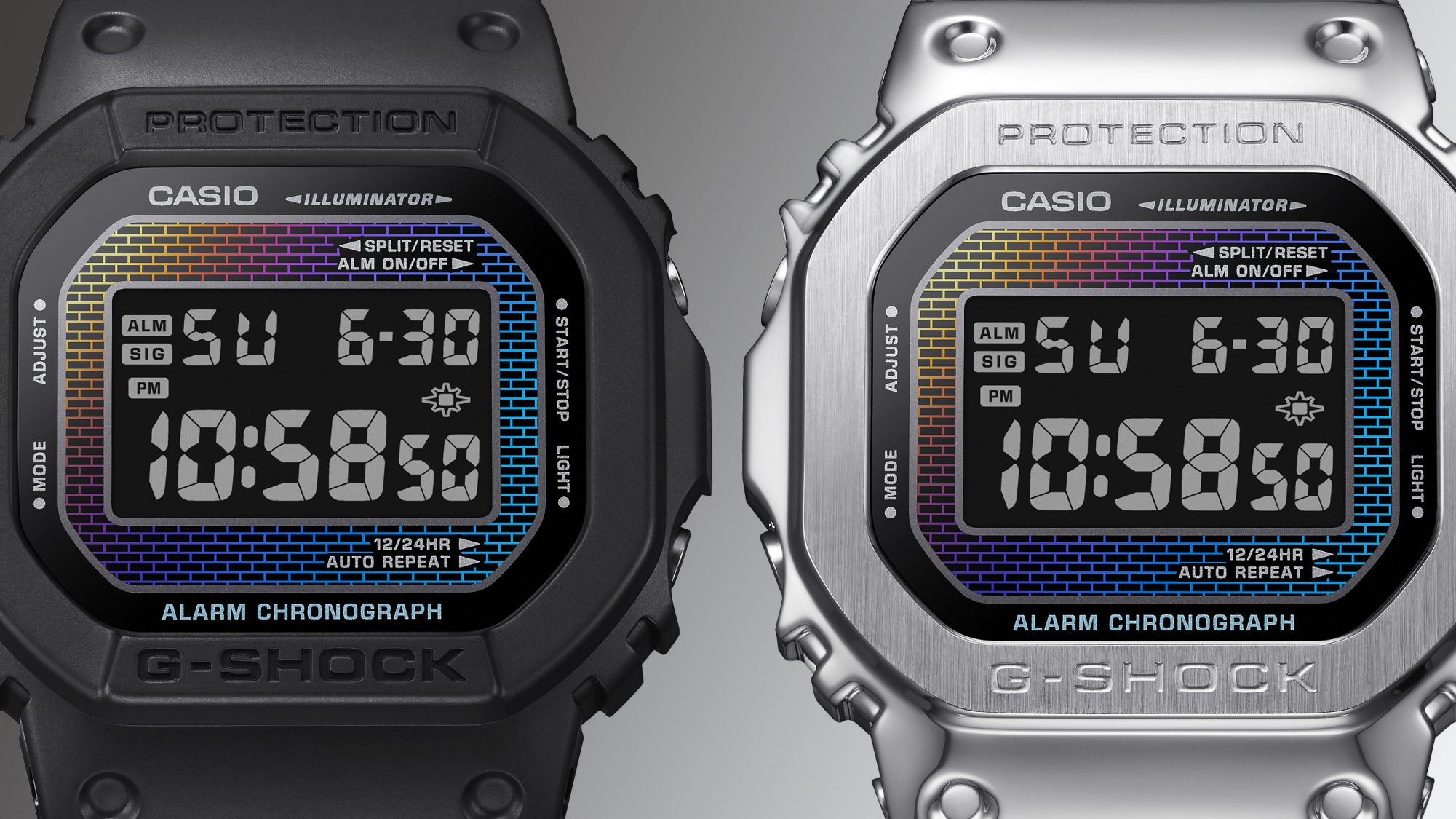 充满活力的 5600 线：DW-5600RW、GM-5600RW、GM-5600BRW